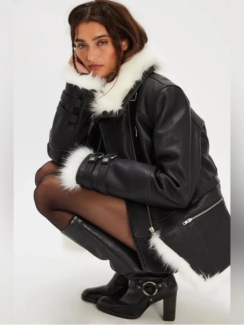 We The Free Overdrive Leather Jacket